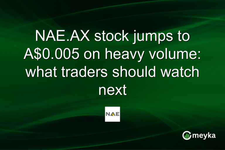 NAE.AX stock jumps to A$0.005 on heavy volume: what traders should watch next