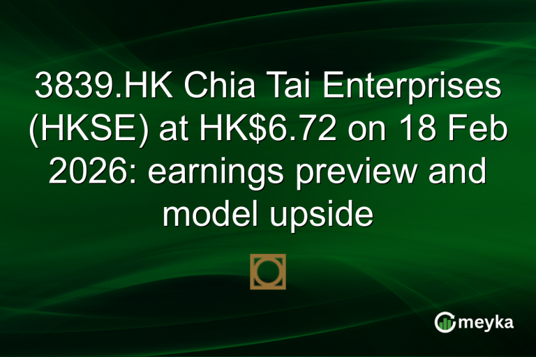 3839.HK Chia Tai Enterprises (HKSE) at HK$6.72 on 18 Feb 2026: earnings preview and model upside