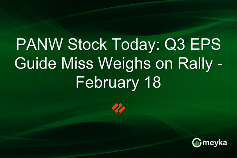 PANW Stock Today: Q3 EPS Guide Miss Weighs on Rally - February 18