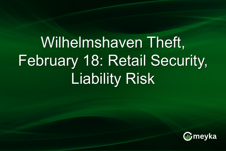 Wilhelmshaven Theft, February 18: Retail Security, Liability Risk