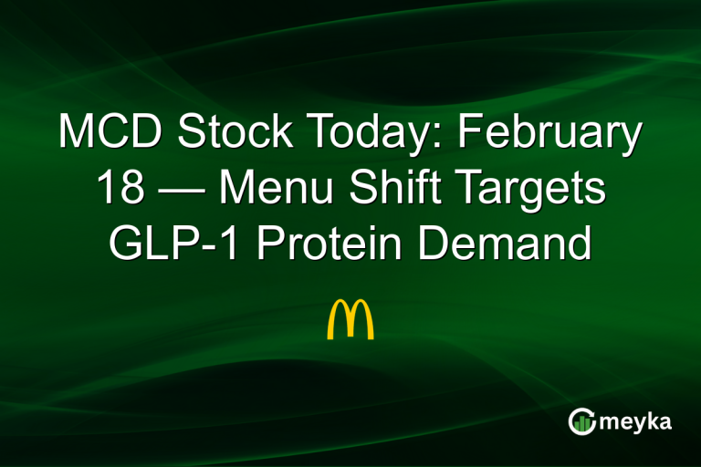 MCD Stock Today: February 18 — Menu Shift Targets GLP-1 Protein Demand