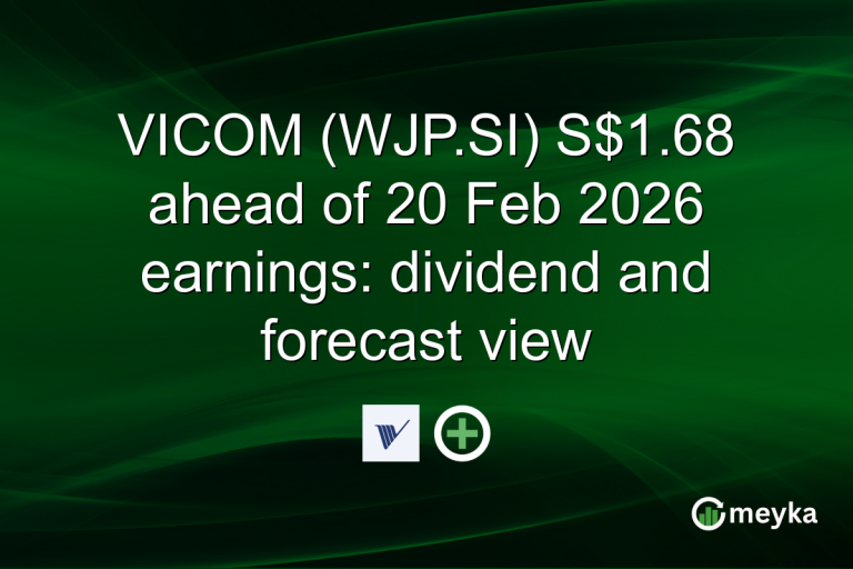 VICOM (WJP.SI) S$1.68 ahead of 20 Feb 2026 earnings: dividend and forecast view