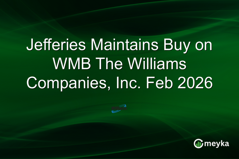 Jefferies Maintains Buy on WMB The Williams Companies, Inc. Feb 2026