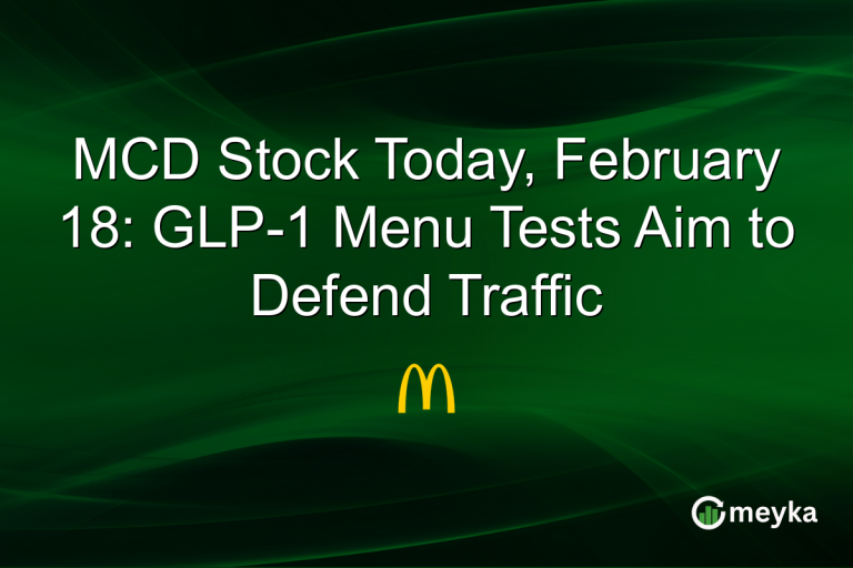 MCD Stock Today, February 18: GLP-1 Menu Tests Aim to Defend Traffic
