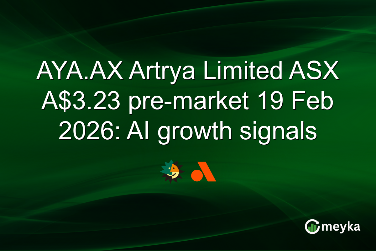 AYA.AX Artrya Limited ASX A$3.23 pre-market 19 Feb 2026: AI growth signals
