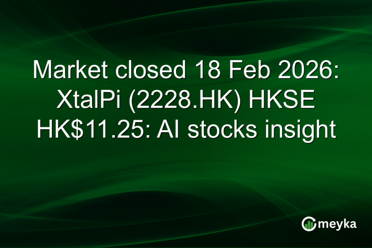 Market closed 18 Feb 2026: XtalPi (2228.HK) HKSE HK$11.25: AI stocks insight