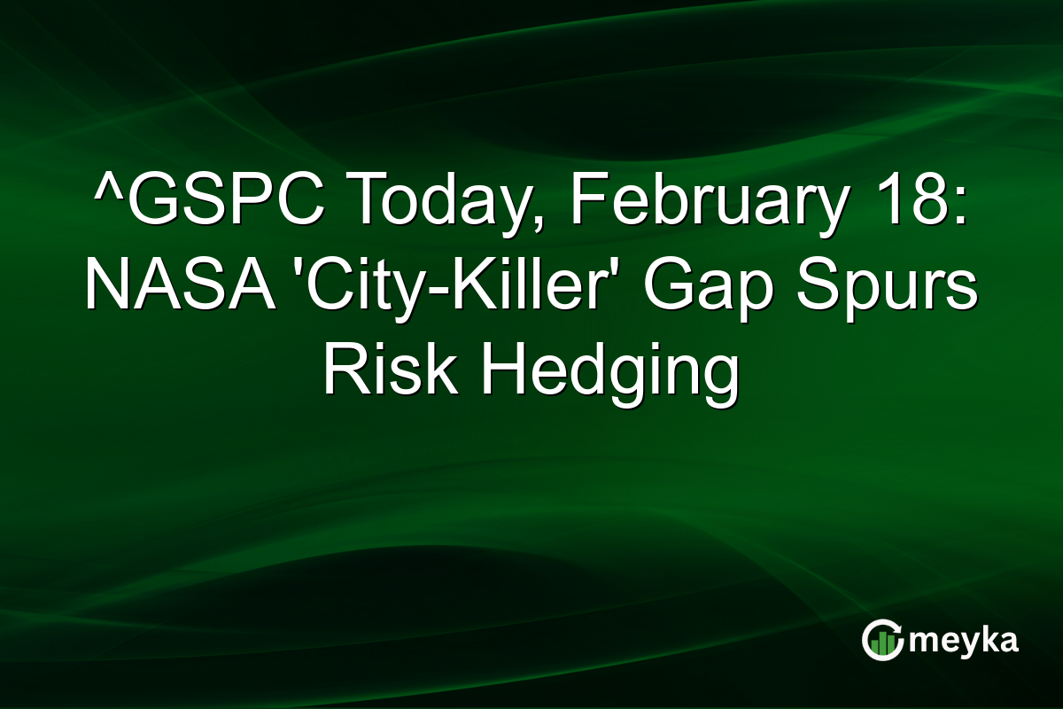 ^GSPC Today, February 18: NASA 'City-Killer' Gap Spurs Risk Hedging