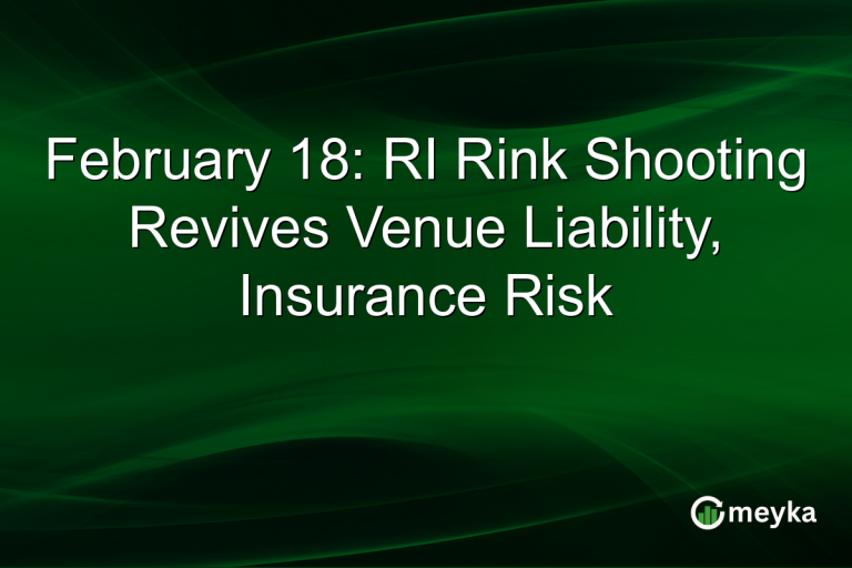 February 18: RI Rink Shooting Revives Venue Liability, Insurance Risk