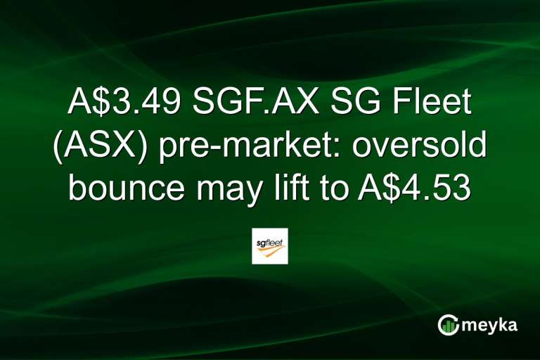 A$3.49 SGF.AX SG Fleet (ASX) pre-market: oversold bounce may lift to A$4.53