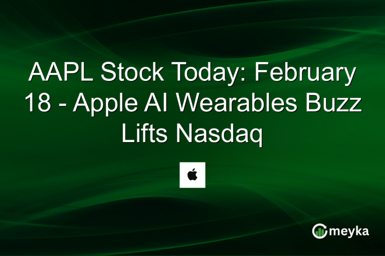 AAPL Stock Today: February 18 - Apple AI Wearables Buzz Lifts Nasdaq