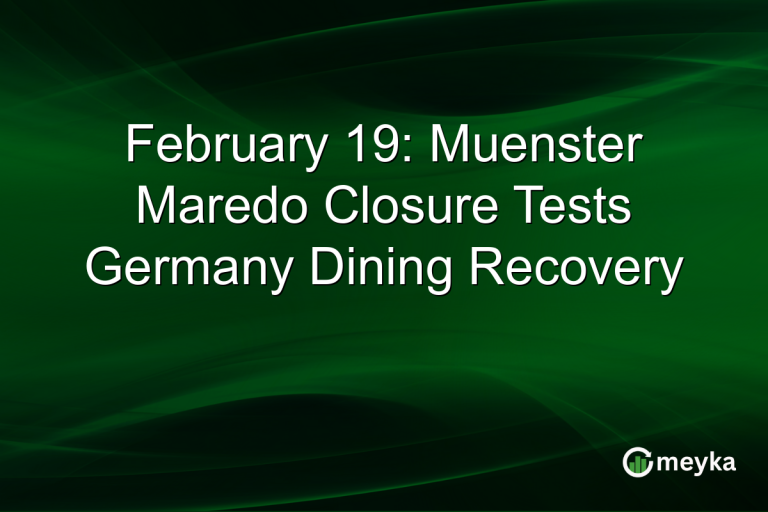 February 19: Muenster Maredo Closure Tests Germany Dining Recovery