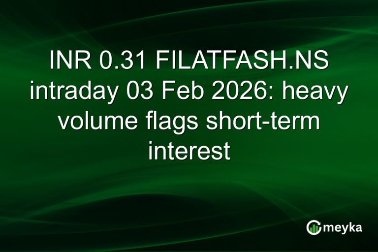 INR 0.31 FILATFASH.NS intraday 03 Feb 2026: heavy volume flags short-term interest