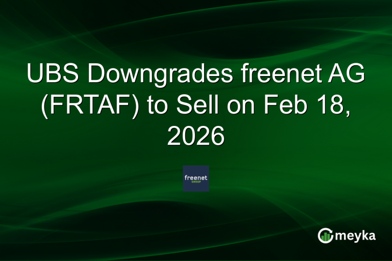 UBS Downgrades freenet AG (FRTAF) to Sell on Feb 18, 2026