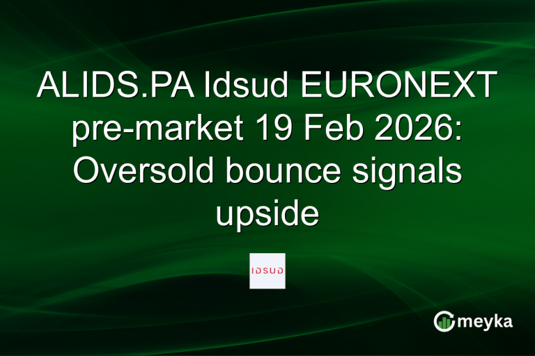 ALIDS.PA Idsud EURONEXT pre-market 19 Feb 2026: Oversold bounce signals upside