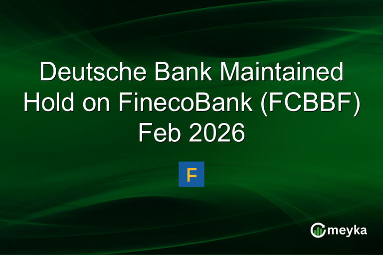 Deutsche Bank Maintained Hold on FinecoBank (FCBBF) Feb 2026