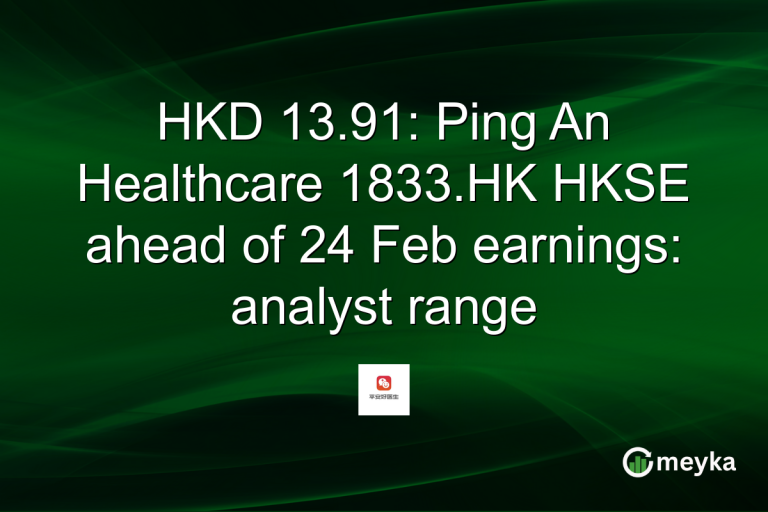 HKD 13.91: Ping An Healthcare 1833.HK HKSE ahead of 24 Feb earnings: analyst range