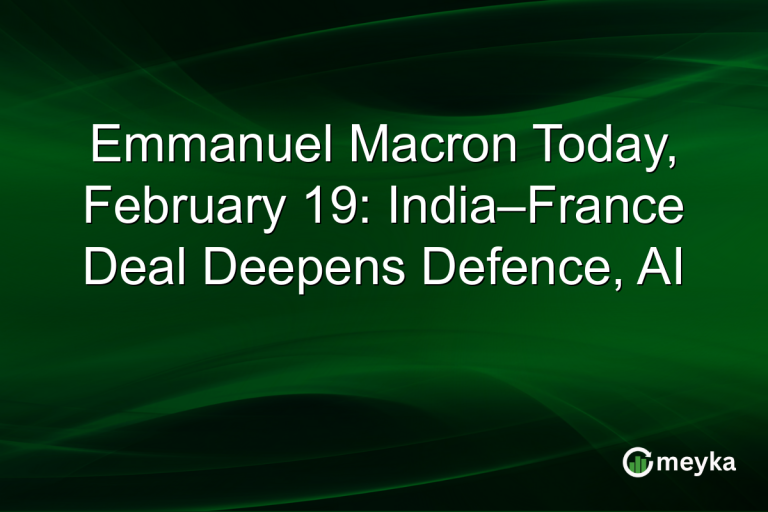 Emmanuel Macron Today, February 19: India–France Deal Deepens Defence, AI