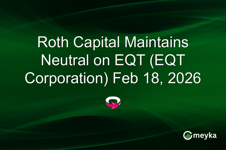Roth Capital Maintains Neutral on EQT (EQT Corporation) Feb 18, 2026
