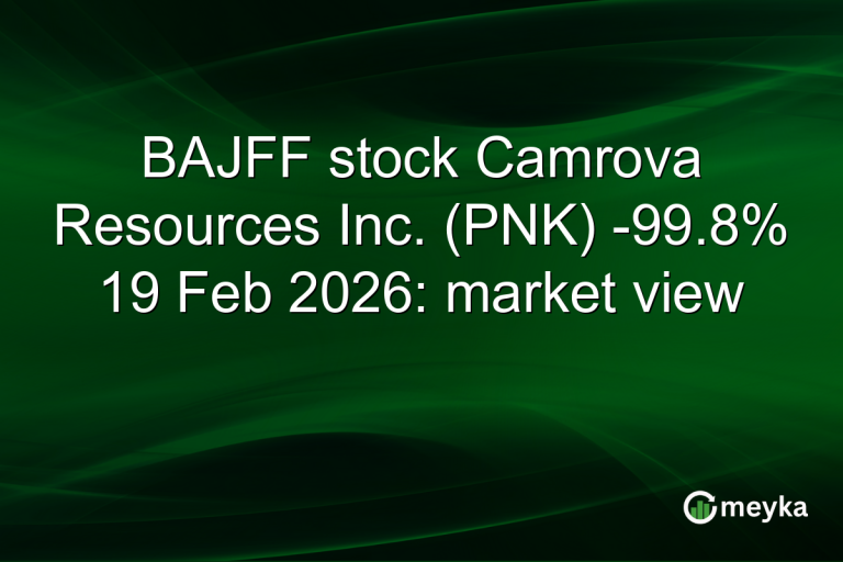 BAJFF stock Camrova Resources Inc. (PNK) -99.8% 19 Feb 2026: market view