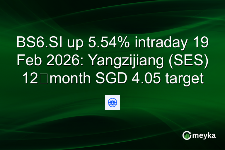 BS6.SI up 5.54% intraday 19 Feb 2026: Yangzijiang (SES) 12‑month SGD 4.05 target
