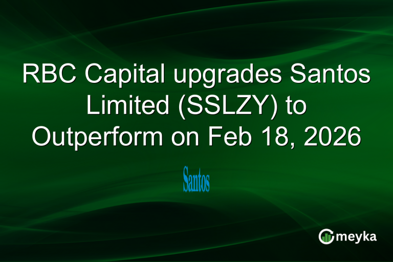 RBC Capital upgrades Santos Limited (SSLZY) to Outperform on Feb 18, 2026