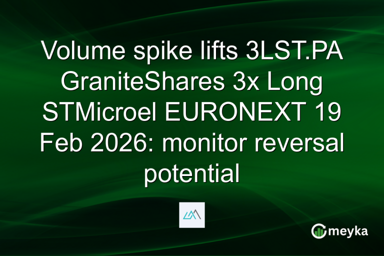 Volume spike lifts 3LST.PA GraniteShares 3x Long STMicroel EURONEXT 19 Feb 2026: monitor reversal potential