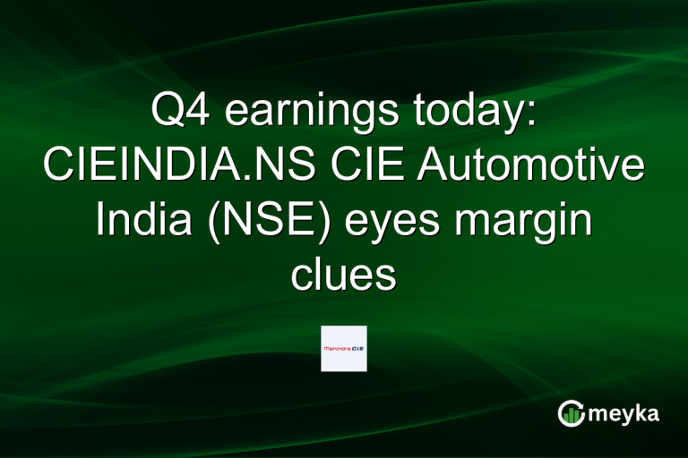 Q4 earnings today: CIEINDIA.NS CIE Automotive India (NSE) eyes margin clues