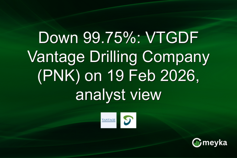 Down 99.75%: VTGDF Vantage Drilling Company (PNK) on 19 Feb 2026, analyst view