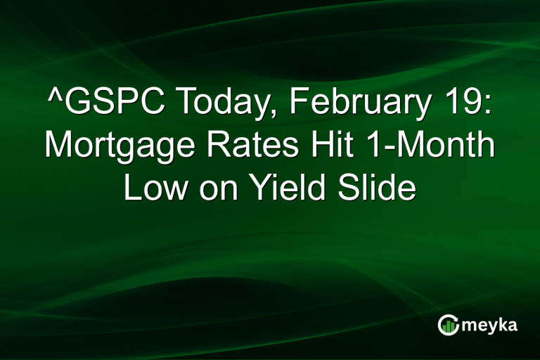 ^GSPC Today, February 19: Mortgage Rates Hit 1-Month Low on Yield Slide