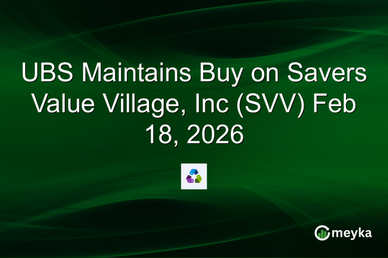 UBS Maintains Buy on Savers Value Village, Inc (SVV) Feb 18, 2026