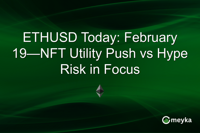 ETHUSD Today: February 19—NFT Utility Push vs Hype Risk in Focus