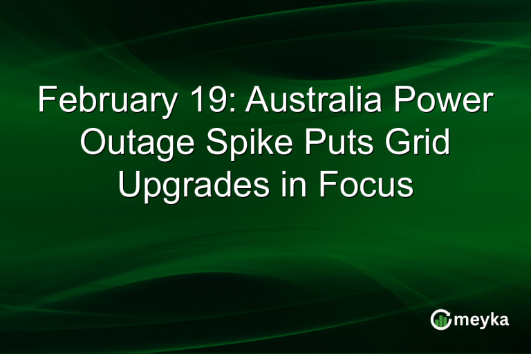 February 19: Australia Power Outage Spike Puts Grid Upgrades in Focus