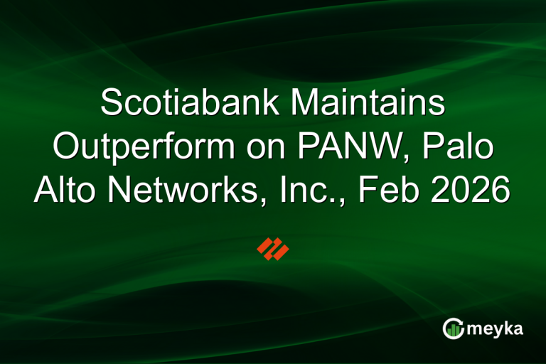 Scotiabank Maintains Outperform on PANW, Palo Alto Networks, Inc., Feb 2026