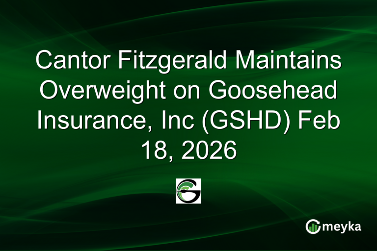 Cantor Fitzgerald Maintains Overweight on Goosehead Insurance, Inc (GSHD) Feb 18, 2026