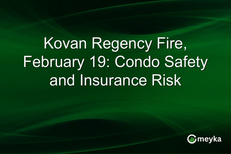 Kovan Regency Fire, February 19: Condo Safety and Insurance Risk
