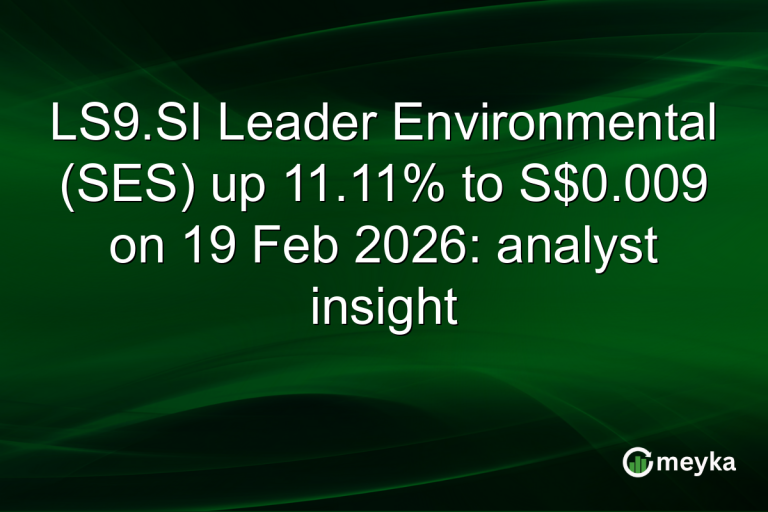 LS9.SI Leader Environmental (SES) up 11.11% to S$0.009 on 19 Feb 2026: analyst insight
