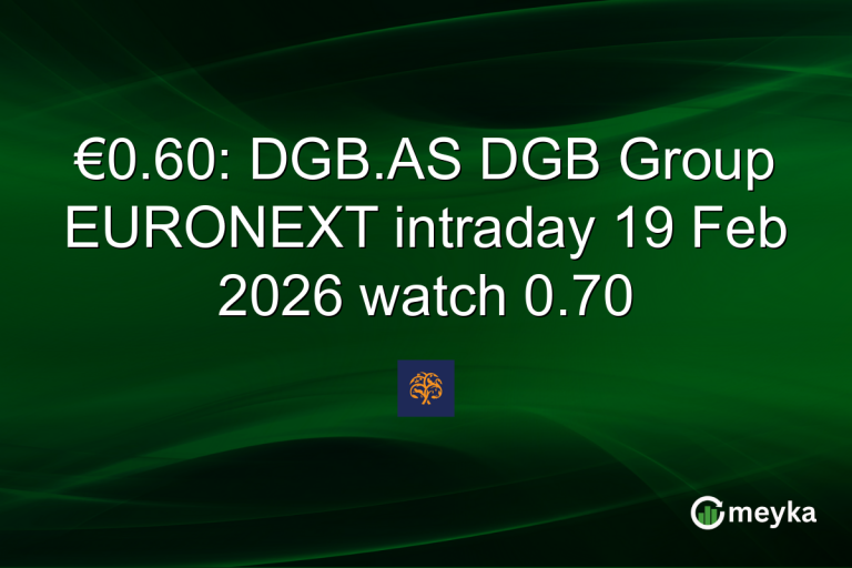 €0.60: DGB.AS DGB Group EURONEXT intraday 19 Feb 2026 watch 0.70