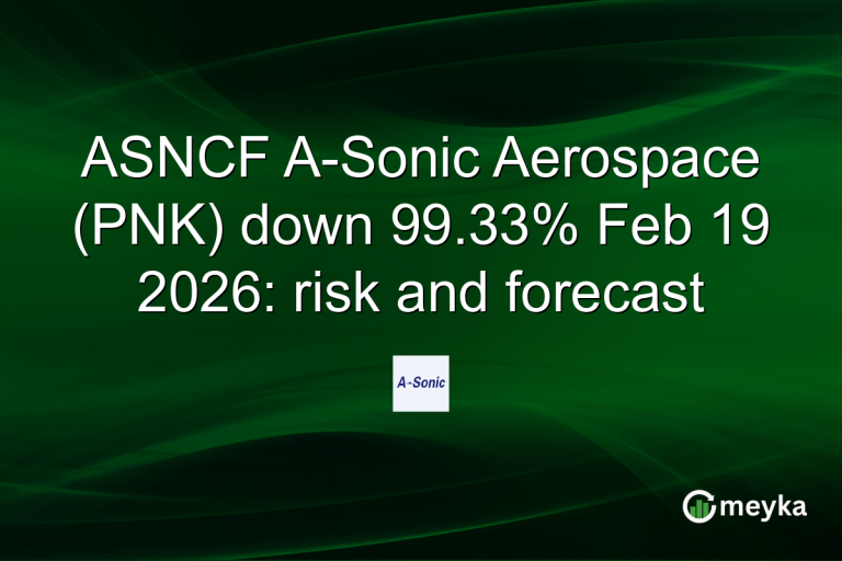 ASNCF A-Sonic Aerospace (PNK) down 99.33% Feb 19 2026: risk and forecast