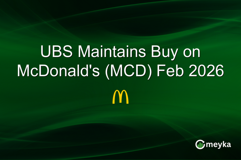 UBS Maintains Buy on McDonald's (MCD) Feb 2026