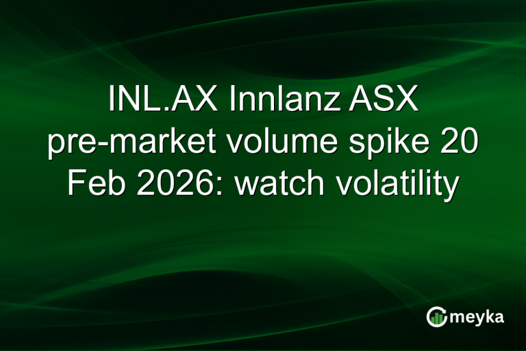 INL.AX Innlanz ASX pre-market volume spike 20 Feb 2026: watch volatility