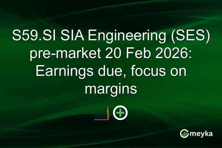 S59.SI SIA Engineering (SES) pre-market 20 Feb 2026: Earnings due, focus on margins