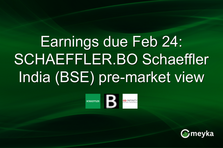Earnings due Feb 24: SCHAEFFLER.BO Schaeffler India (BSE) pre-market view