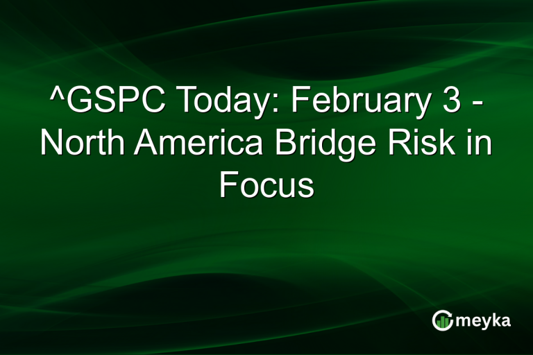 ^GSPC Today: February 3 - North America Bridge Risk in Focus