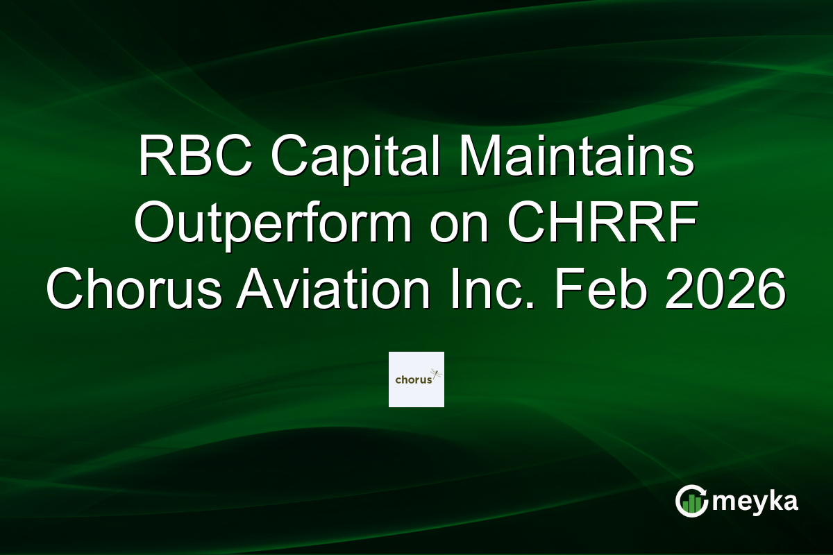 RBC Capital Maintains Outperform on CHRRF Chorus Aviation Inc. Feb 2026