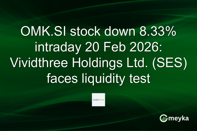 OMK.SI stock down 8.33% intraday 20 Feb 2026: Vividthree Holdings Ltd. (SES) faces liquidity test