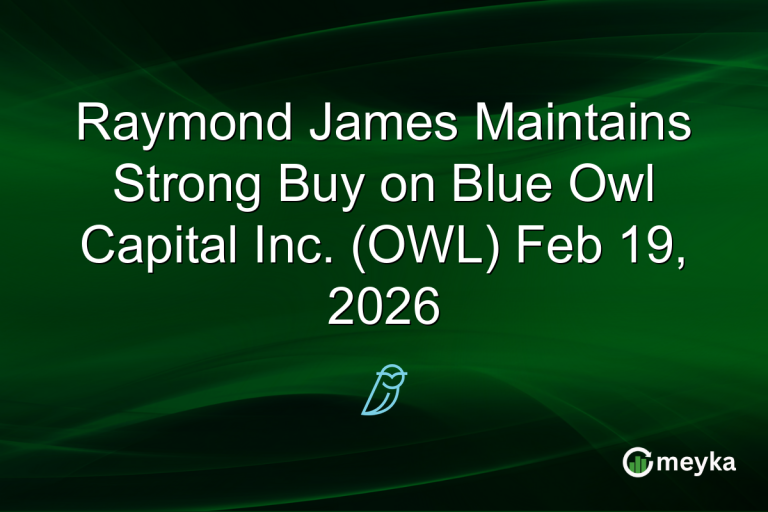 Raymond James Maintains Strong Buy on Blue Owl Capital Inc. (OWL) Feb 19, 2026