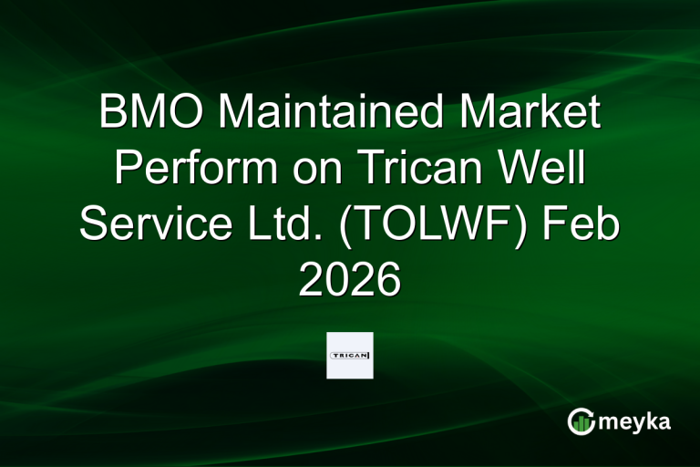 BMO Maintained Market Perform on Trican Well Service Ltd. (TOLWF) Feb 2026