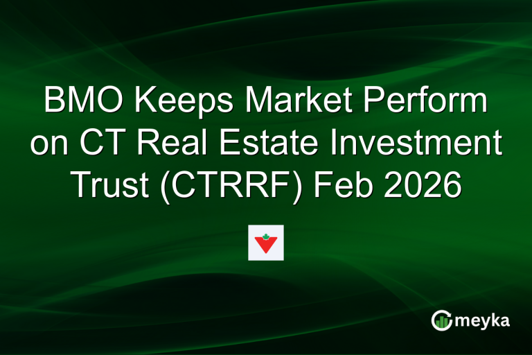 BMO Keeps Market Perform on CT Real Estate Investment Trust (CTRRF) Feb 2026