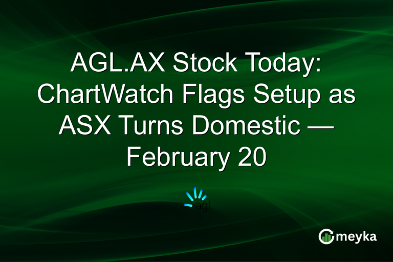 AGL.AX Stock Today: ChartWatch Flags Setup as ASX Turns Domestic — February 20