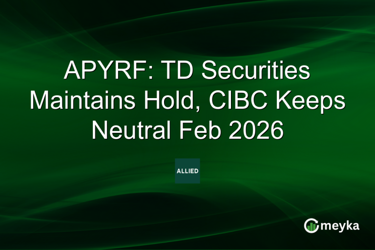 APYRF: TD Securities Maintains Hold, CIBC Keeps Neutral Feb 2026